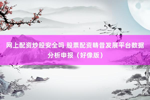 网上配资炒股安全吗 股票配资畴昔发展平台数据分析申报（好像版）